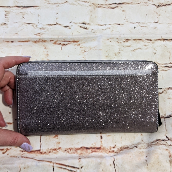 SALE Kate Spade Mavis Sparkle Glitter Neda Wallet - Picture 4 of 6